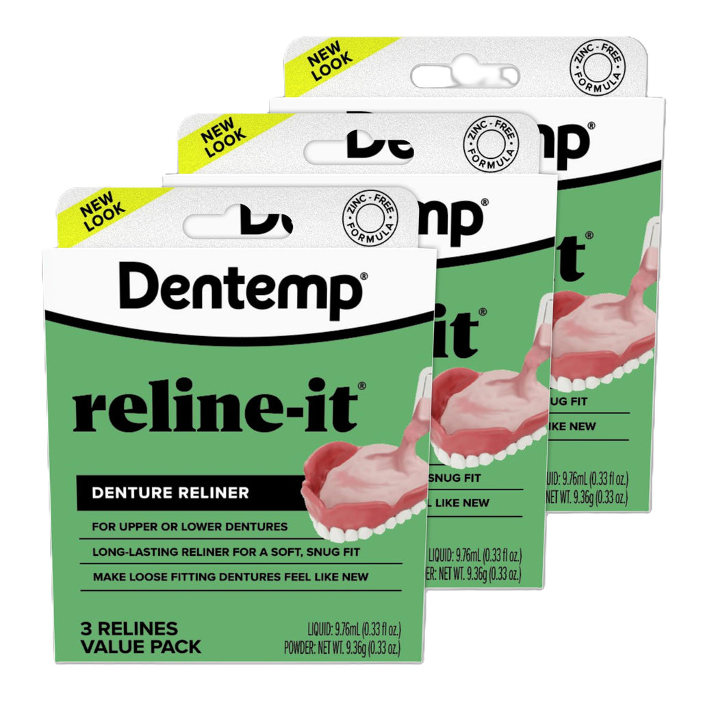 Denture Reline Kit 3 Pack Q497