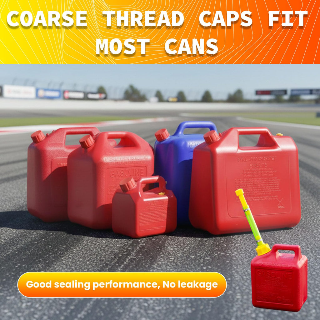 Gas Can Spout Replacement & Red Gas Cap Combo R16488
