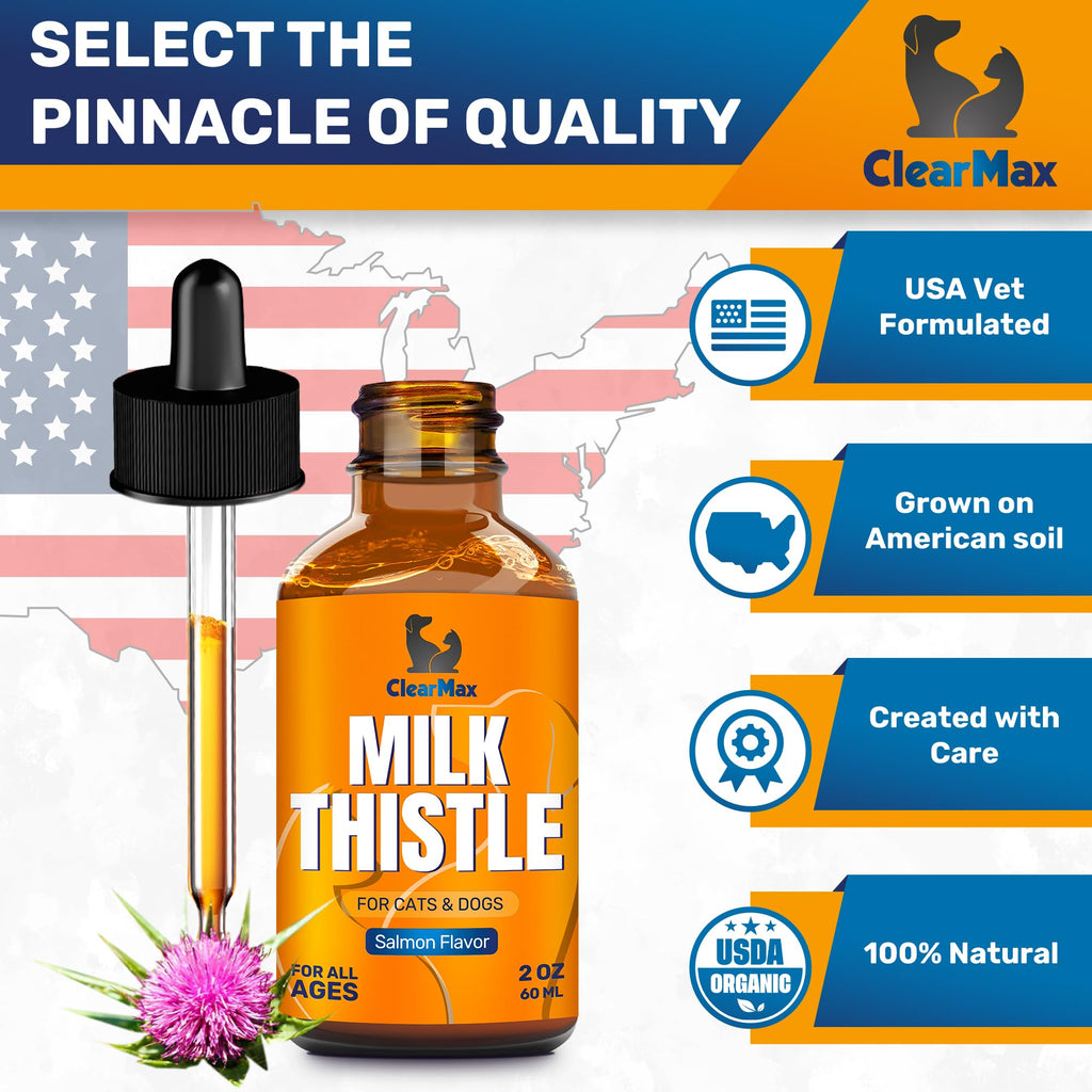 Milk Thistle for Dogs & Cats, 2 Oz I6497