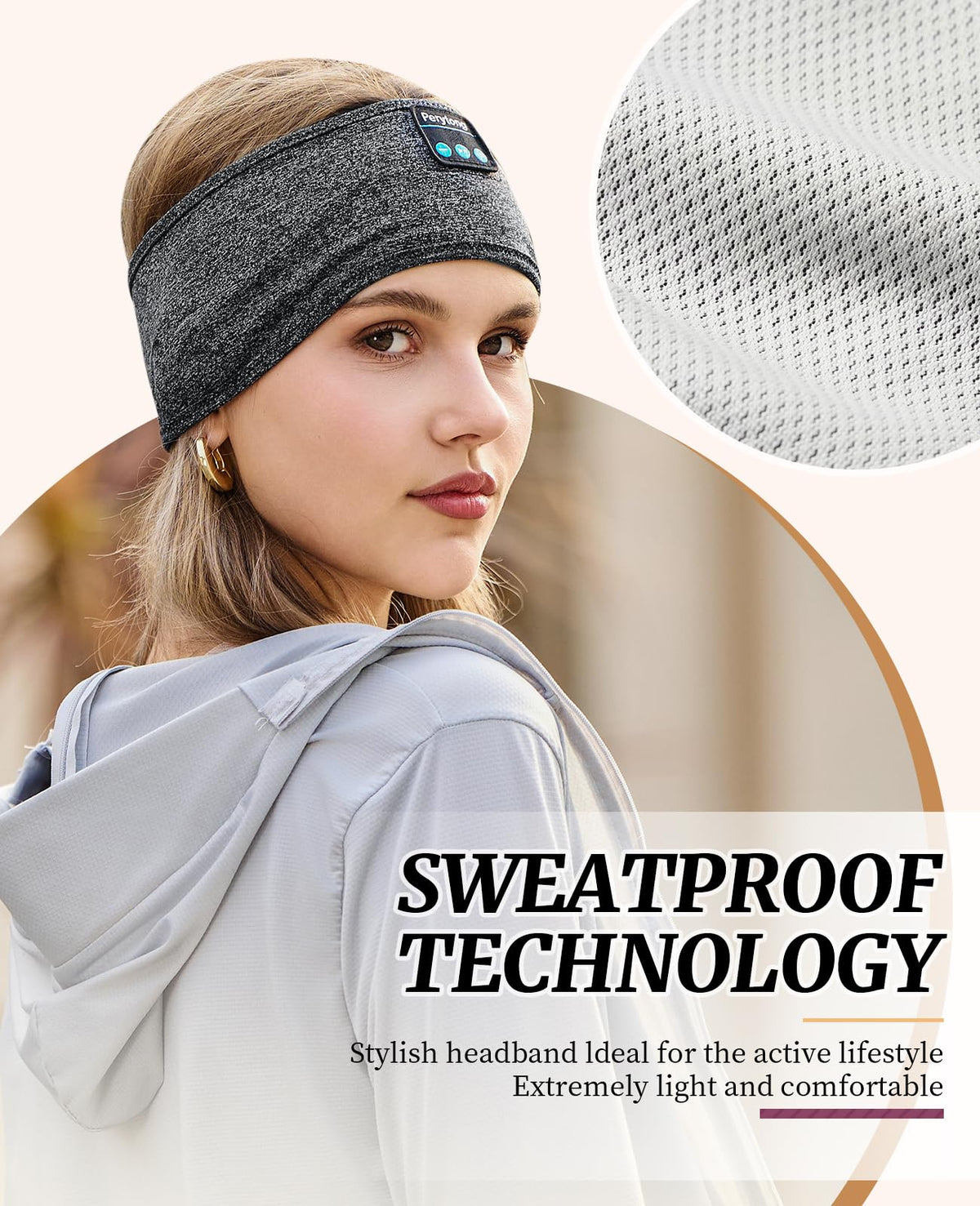 2-Pack Bluetooth Sleep Mask with Headphones I434269