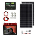 200W 12V Solar Panel Kit with 50Ah LiFePO4 Battery and 30A MPPT Controller L293569