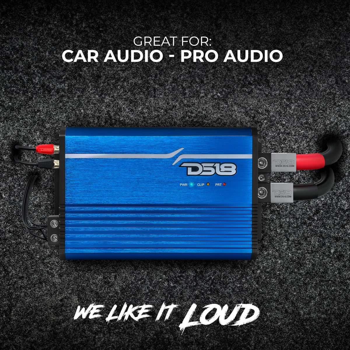 Compact Full-Range Class D 1-Channel Amplifier 2,500 Watts RMS Monoblock V598446