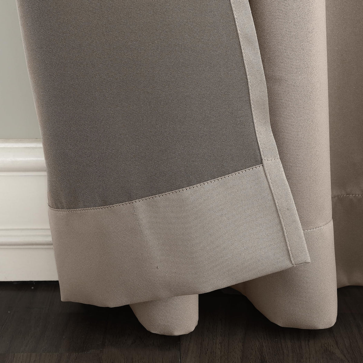 Energy Efficient Grommet Curtain Panel, 100" x 84", Stone X417